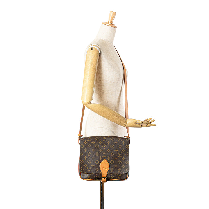 Monogram Cartouchiere GM Brown - Gaby Paris