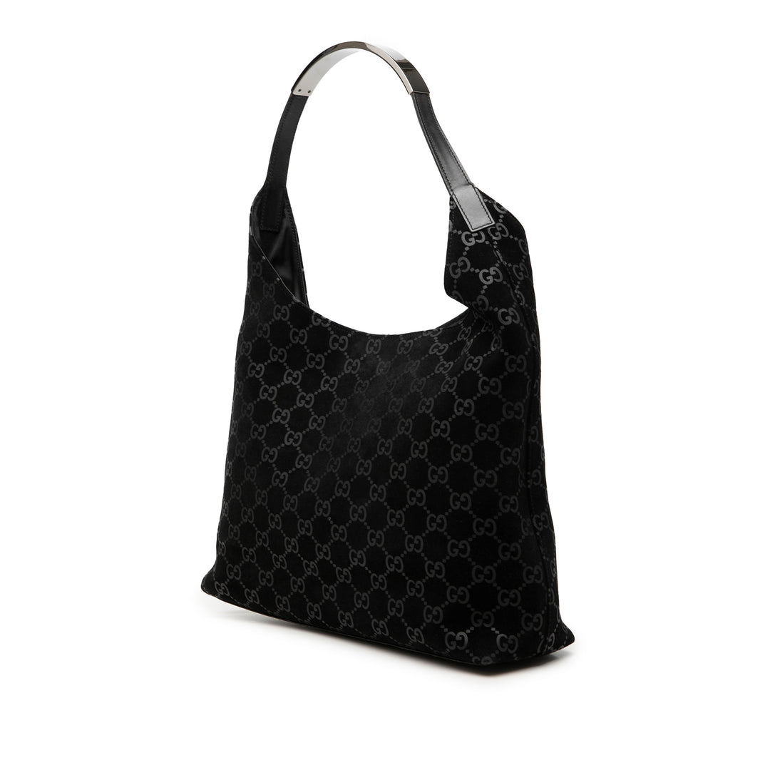 Gucci GG Daim Metal Handle Sac bandoulière