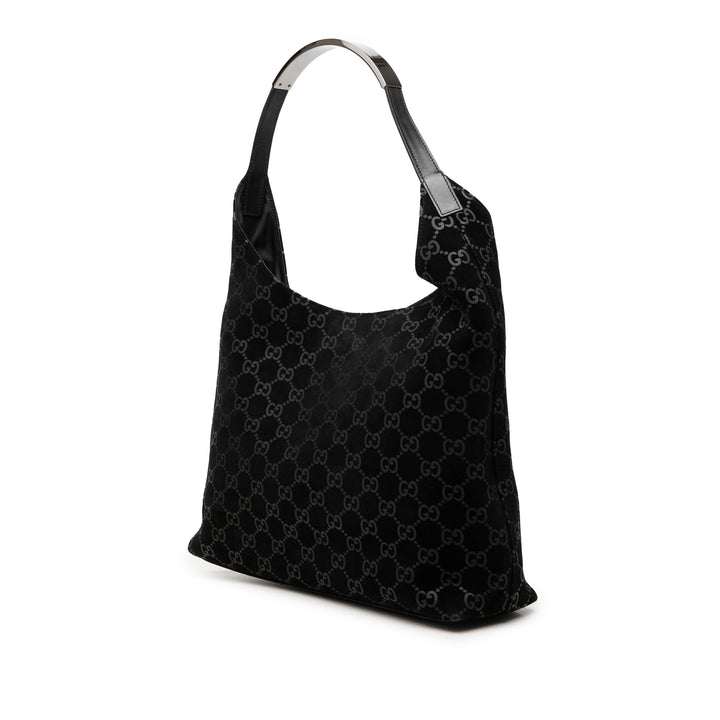 Gucci GG Daim Metal Handle Sac bandoulière