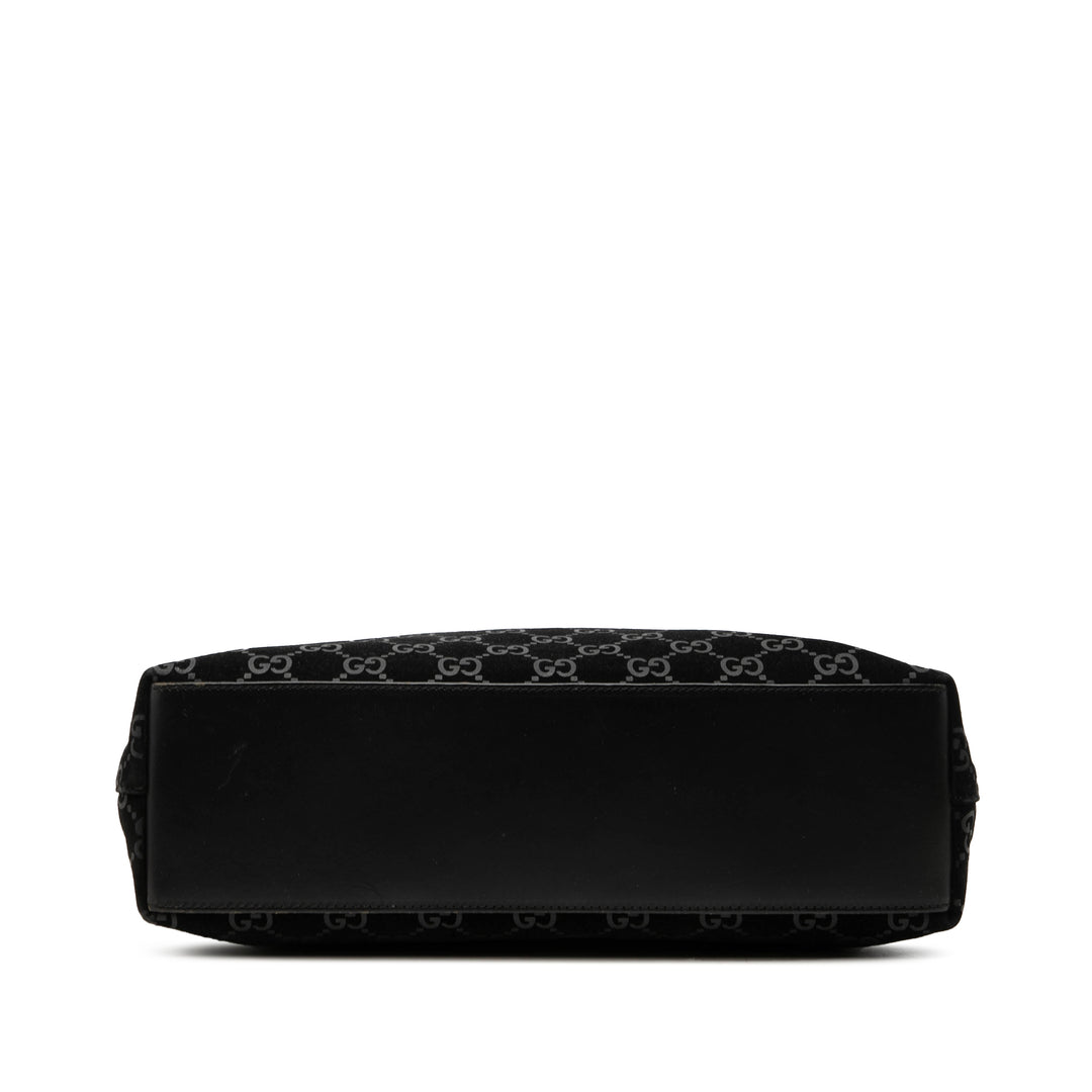 Gucci GG Daim Metal Handle Sac bandoulière