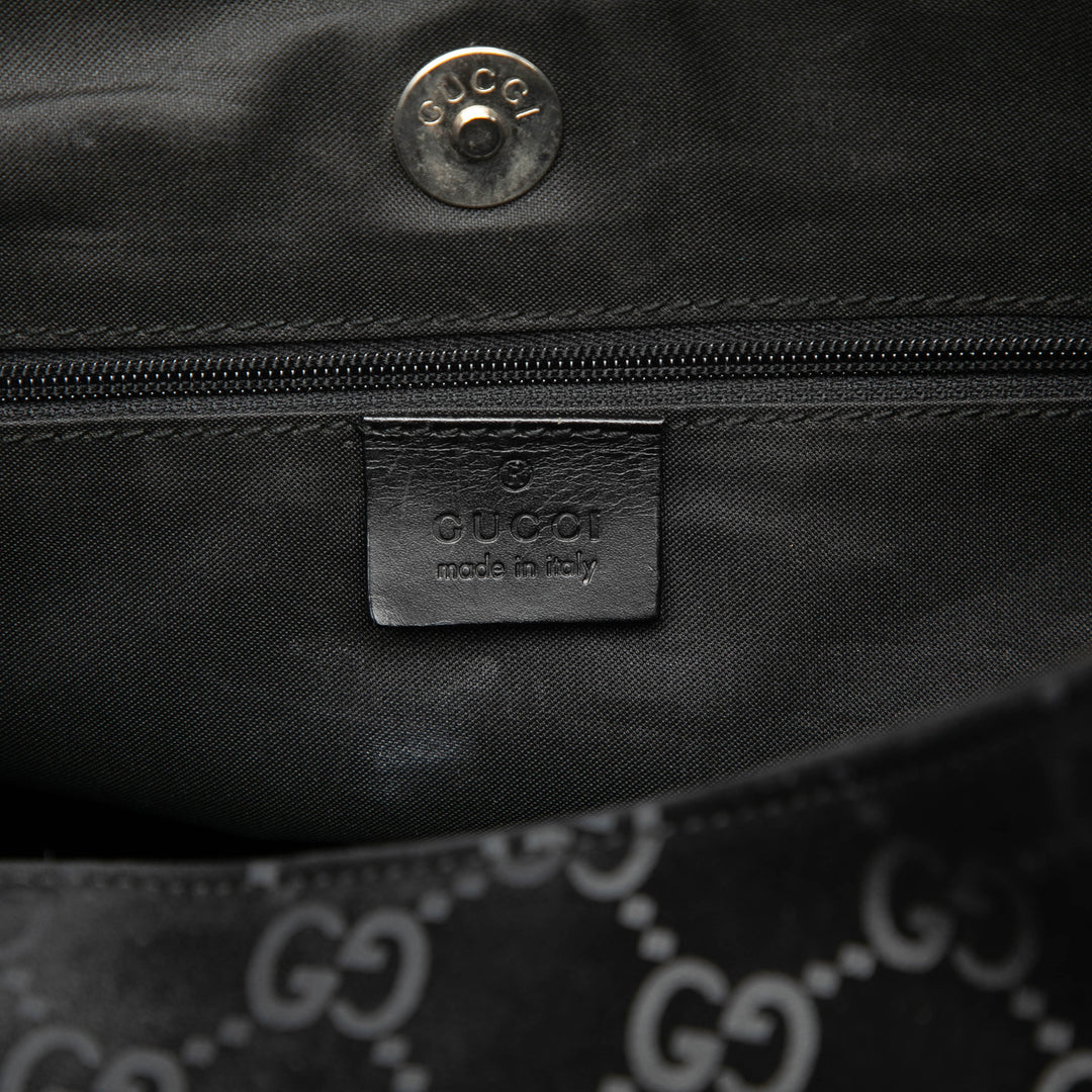 Gucci GG Daim Metal Handle Sac bandoulière