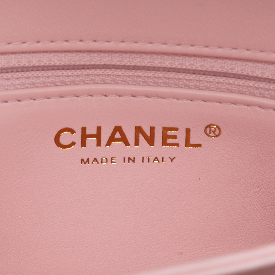 Chanel Small Quilted Cuir d’agneau Trendy CC Flap Rose – GABY PARIS Authentique