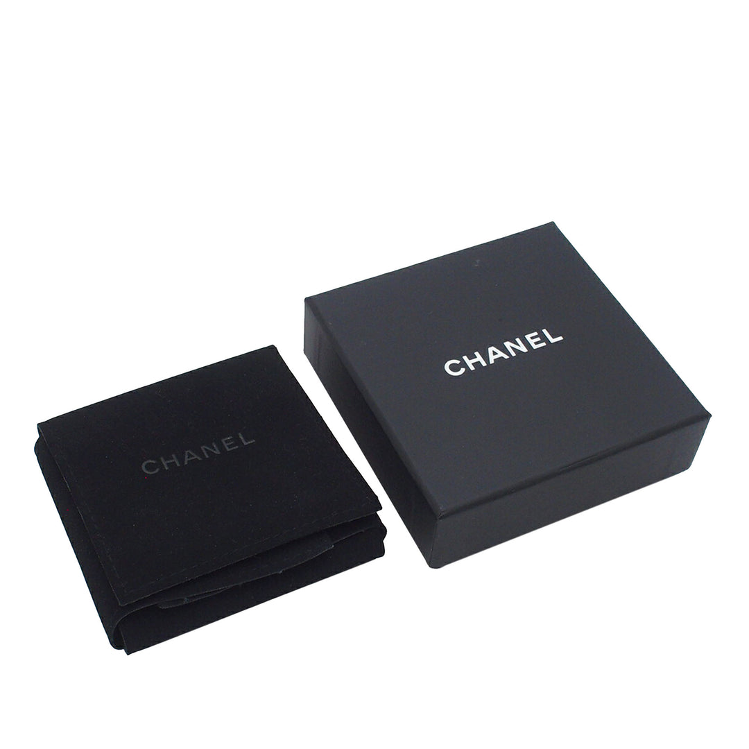 Chanel CC plaqué Perles fantaisie Strass Clip On Boucles d’oreilles