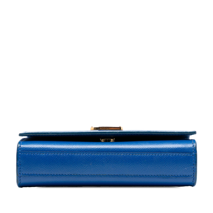 Saint Laurent Small Grain De Poudre Monogram Kate Sac porté croisé