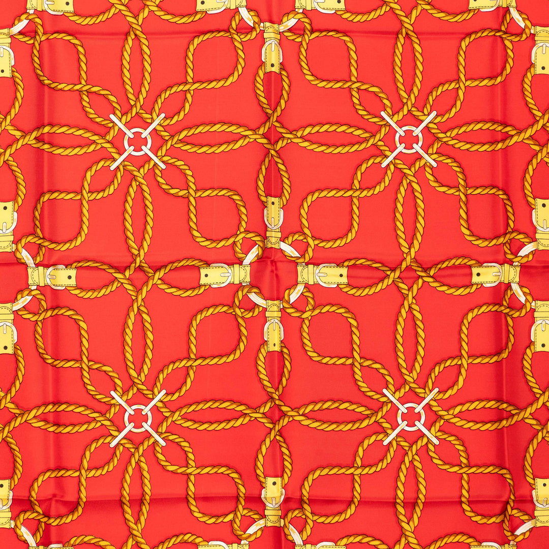 Hermès Cordelieres Foulard Soie