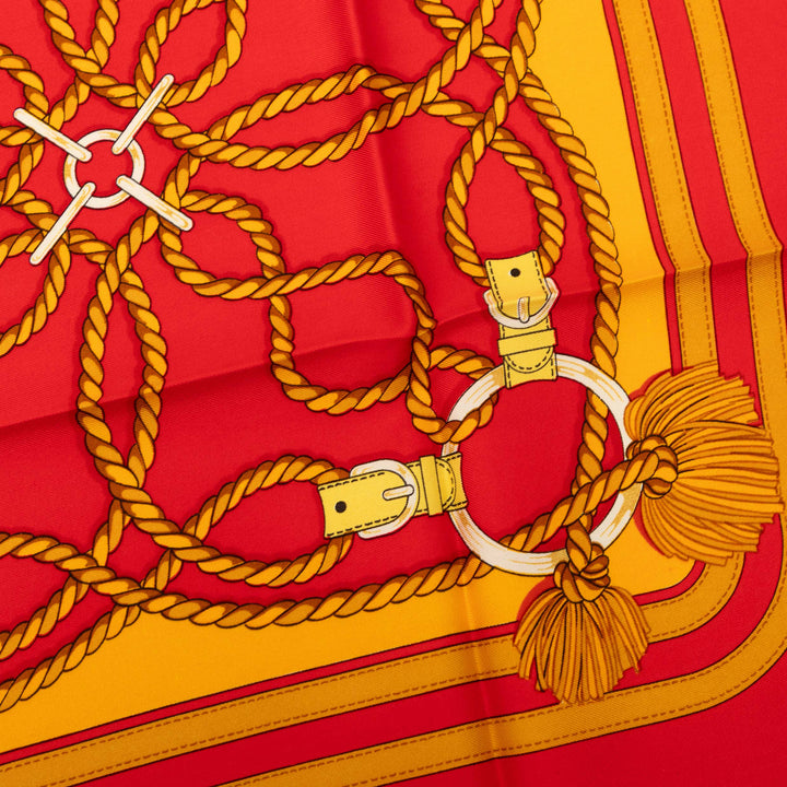 Hermès Cordelieres Foulard Soie