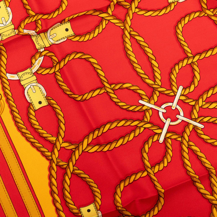 Hermès Cordelieres Foulard Soie