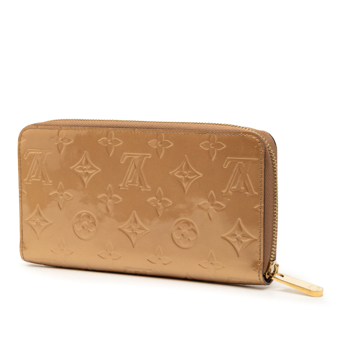 Louis Vuitton Monogram Vernis Zippy Portefeuille long