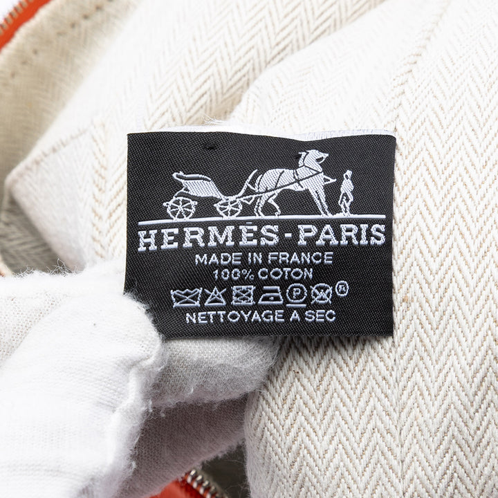Hermès Small Toile Bride A Brac Étui