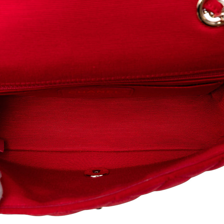 Chanel Mini Rectangular Classic Velours Simple rabat