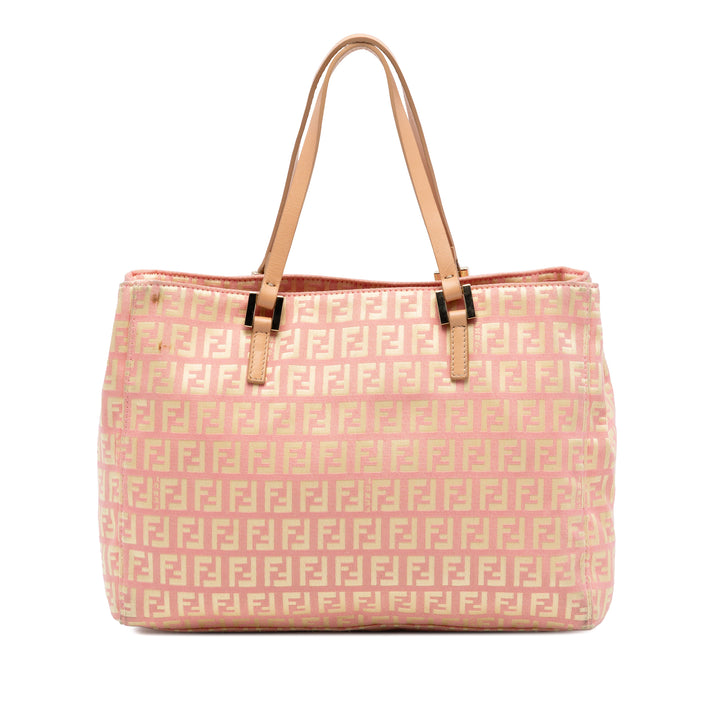 Fendi Zucchino Toile Cabas