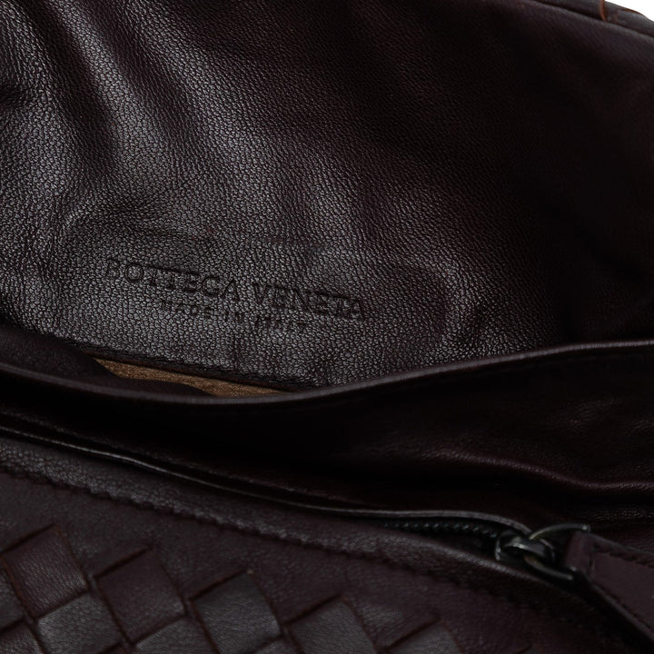 Bottega Veneta Mini Nappa Intrecciato Expandable Chain Flap Sac porté croisé Marron – GABY PARIS Authentique