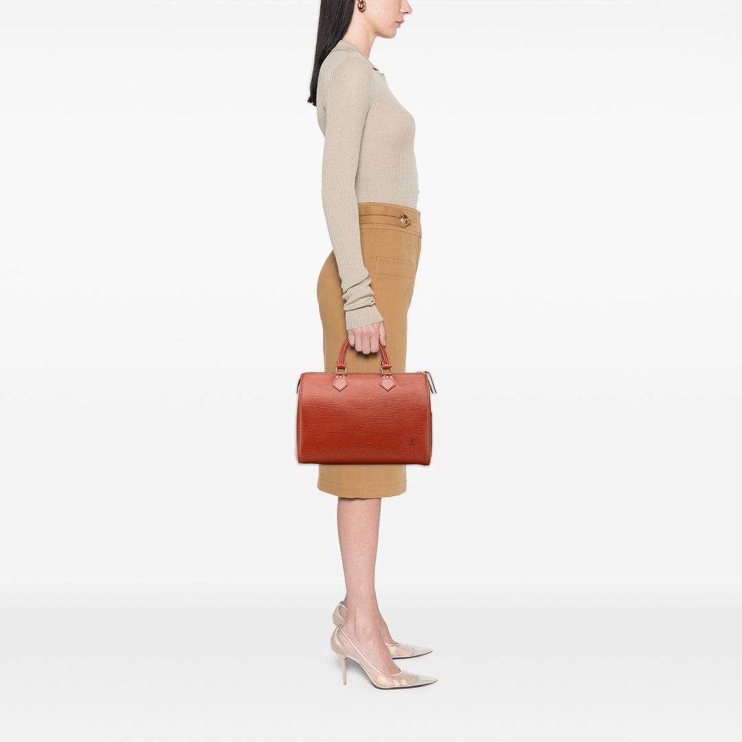 Louis Vuitton Epi Speedy 30 Marron