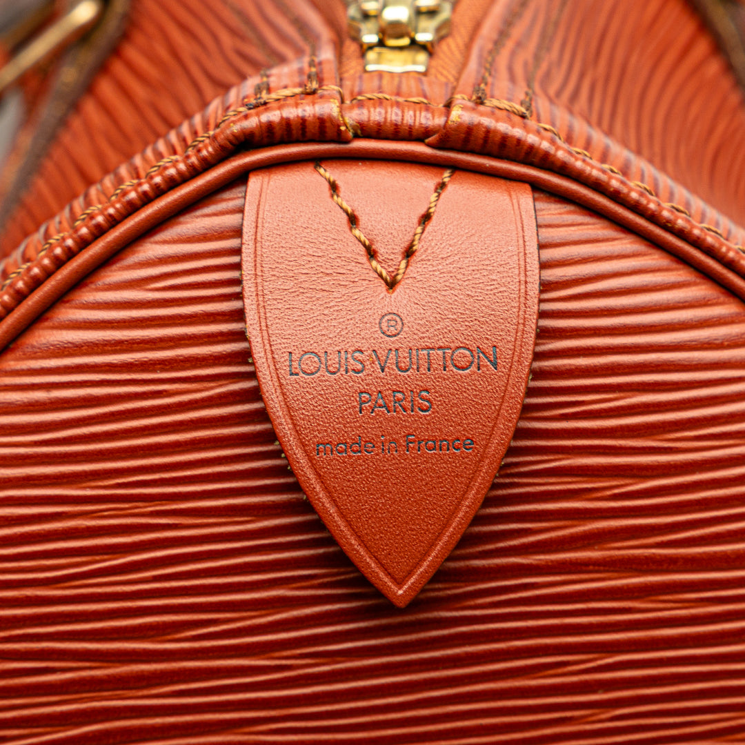Louis Vuitton Epi Speedy 30 Marron