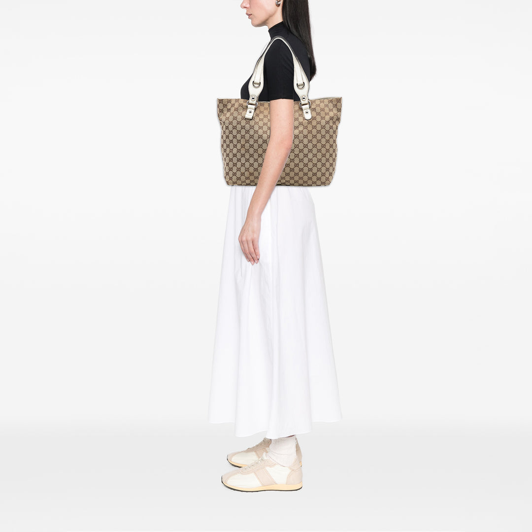 Gucci Medium GG Toile Icon Bit Cabas
