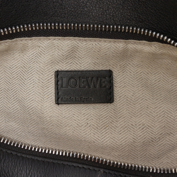 LOEWE Medium Cuir de veau Puzzle Sac cartable Noir – GABY PARIS Authentique