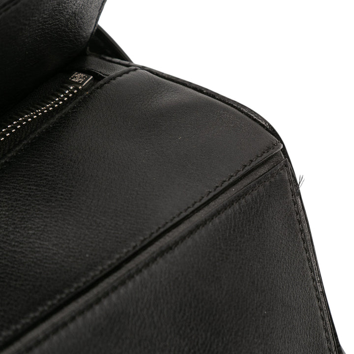 LOEWE Medium Cuir de veau Puzzle Sac cartable Noir – GABY PARIS Authentique