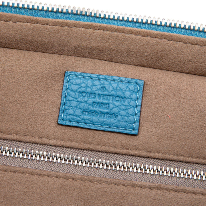 Louis Vuitton Porte-documents Porte Documents Voyage taurillon Bleu – vue 5 – GABY PARIS