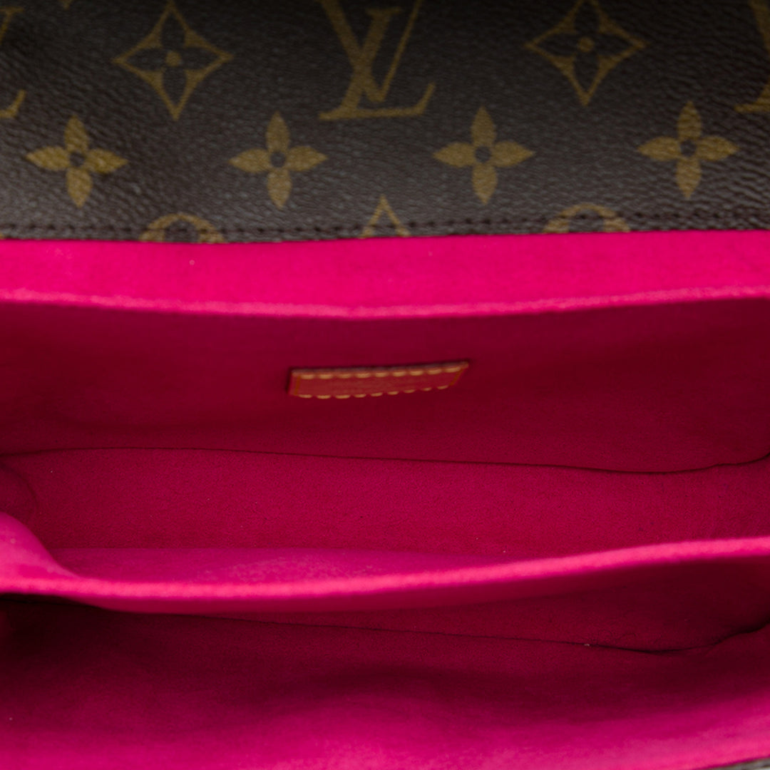 Louis Vuitton Love Lock Pochette Métis Monogram Marron – vue 4 – GABY PARIS