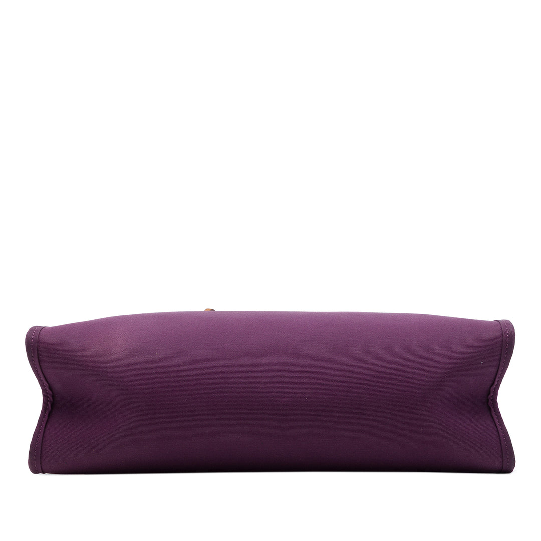 Hermès Herbag Zippé 31 Violet – vue 3 – GABY PARIS