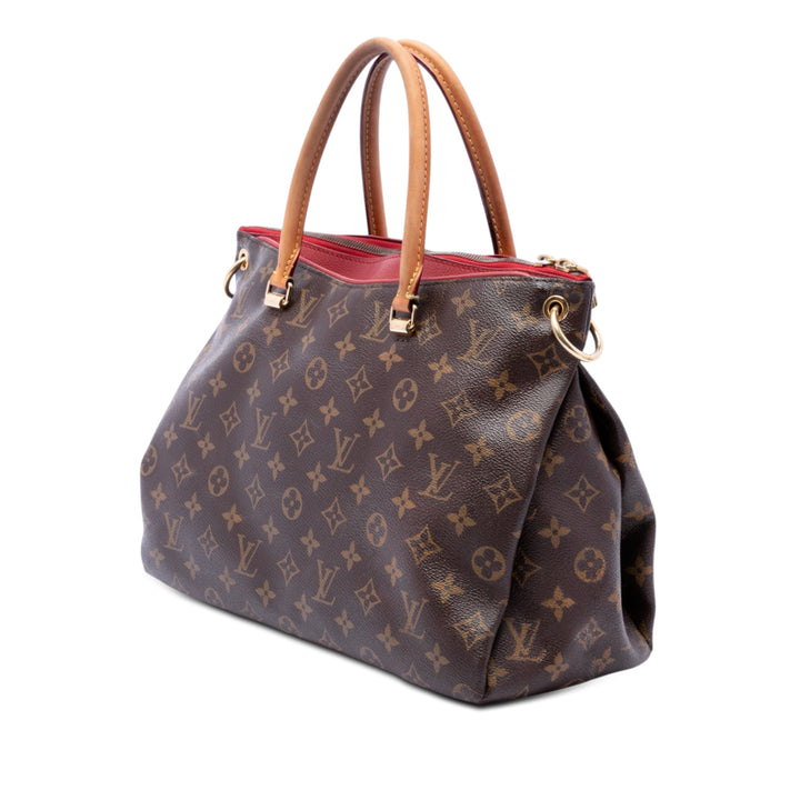Louis Vuitton Pallas MM Monogram Marron – vue 2 – GABY PARIS