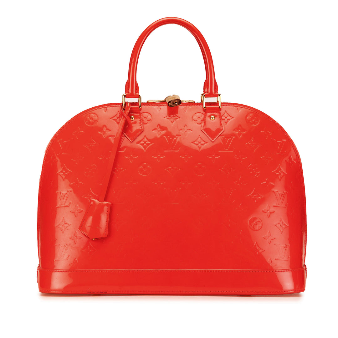Monogram Vernis Alma GM Red - Gaby Paris