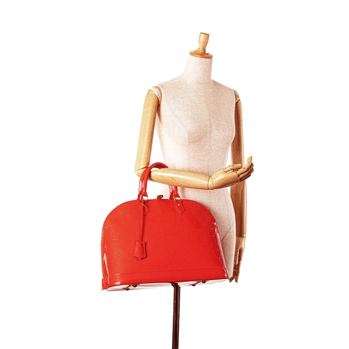 Monogram Vernis Alma GM Red - Gaby Paris