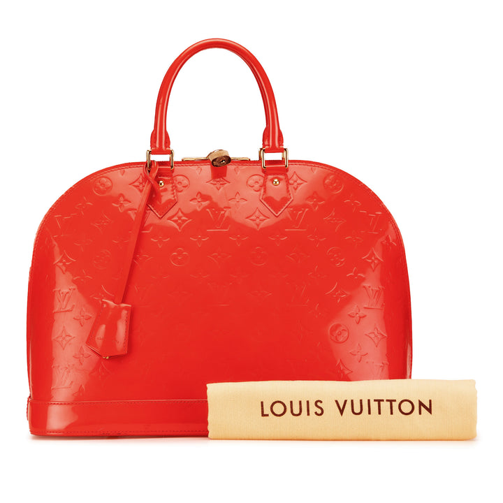 Monogram Vernis Alma GM Red - Gaby Paris