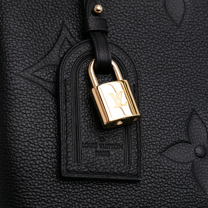 Monogram Empreinte Giant Grand Palais Black - Gaby Paris