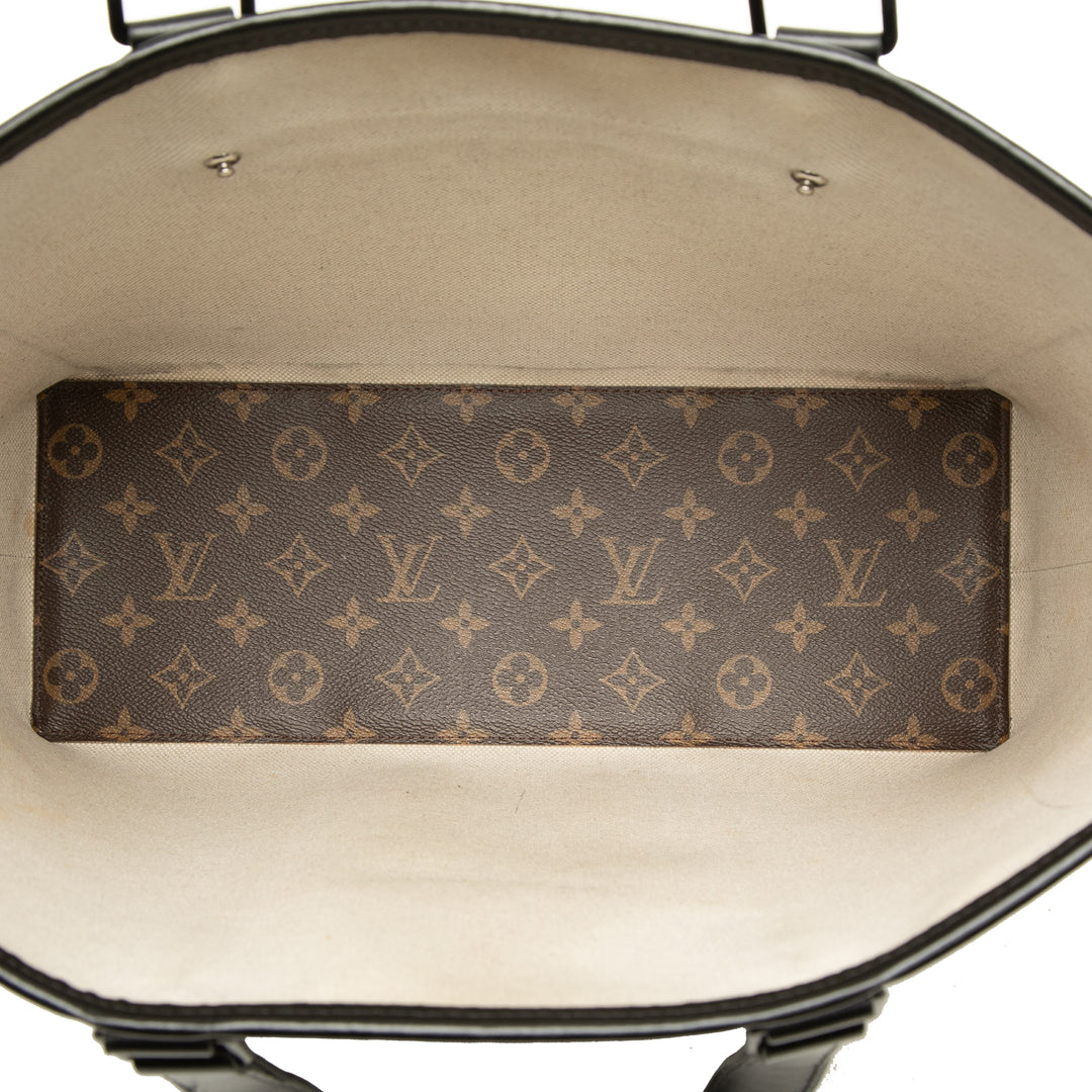 Louis Vuitton Macassar Weekend Cabas PM Monogram Marron – vue 4 – GABY PARIS