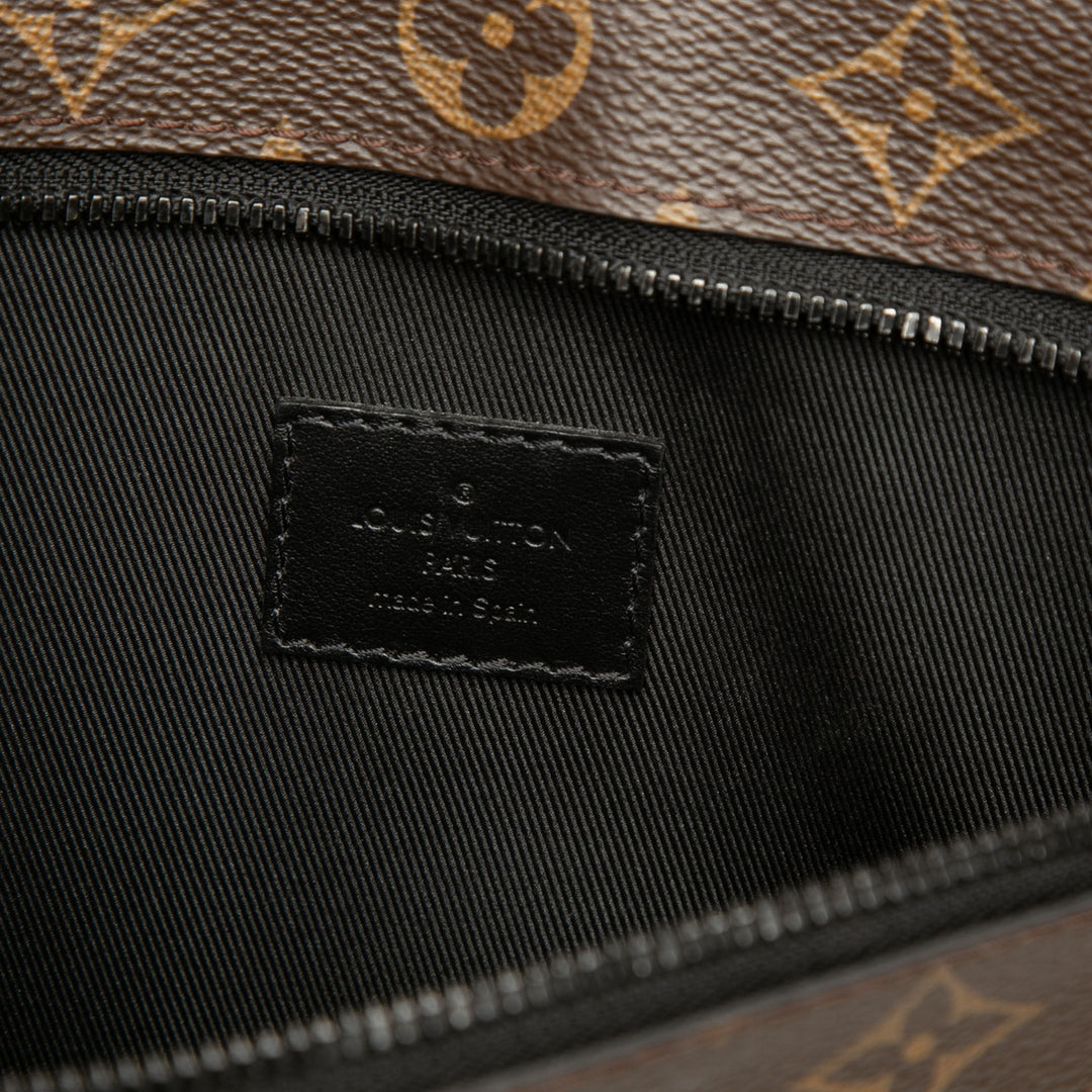 Louis Vuitton Macassar Weekend Cabas PM Monogram Marron – vue 5 – GABY PARIS
