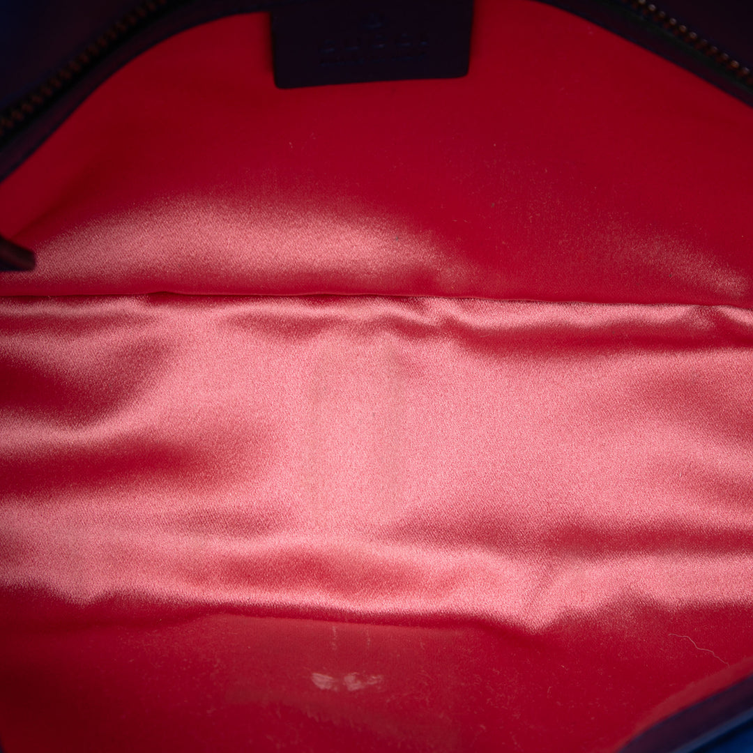 Gucci Medium GG Marmont Matelasse Velours Sac bandoulière