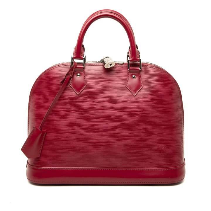 Louis Vuitton Alma PM Épi Rouge – vue principale – GABY PARIS
