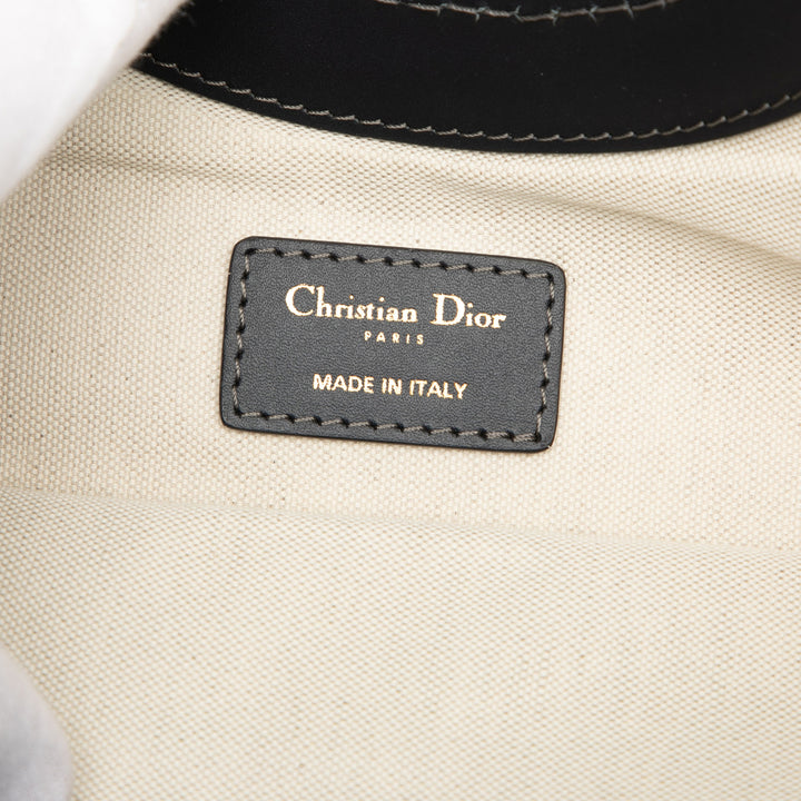Dior Oblique Toile Fold Over Pochette
