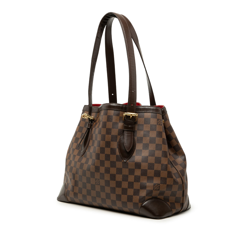 Louis Vuitton Hampstead MM Damier Ébène Marron – vue 2 – GABY PARIS