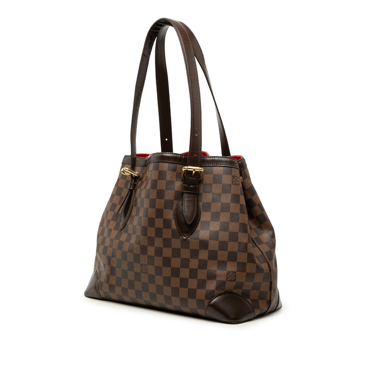 Louis Vuitton Hampstead MM Damier Ébène Marron – vue 2 – GABY PARIS