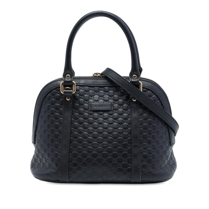 Microguccissima Sac dôme Mini Noir