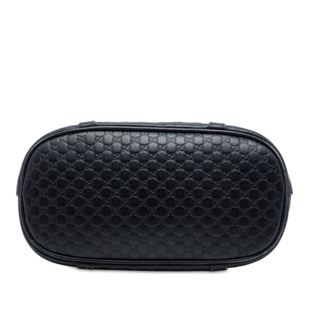 Microguccissima Sac dôme Mini Noir