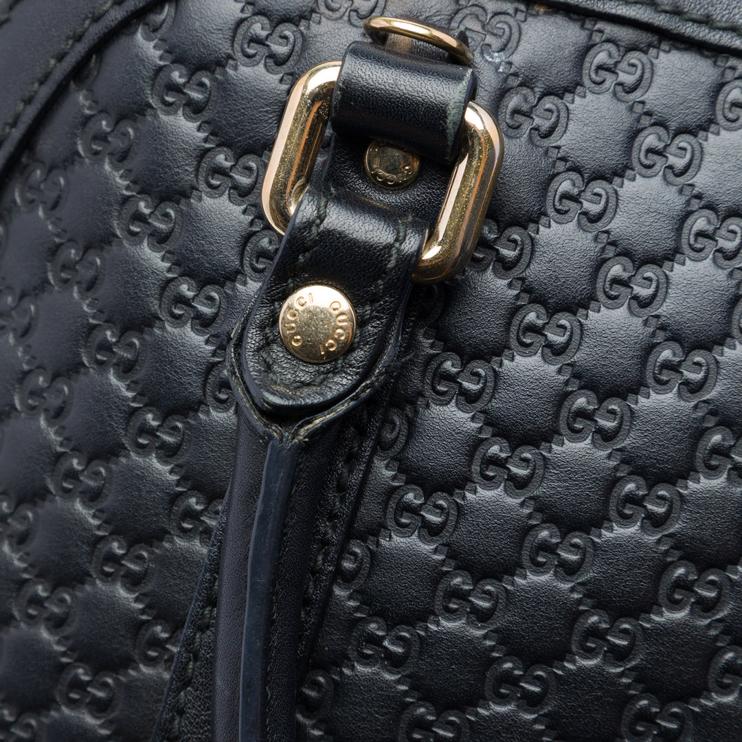 Microguccissima Sac dôme Mini Noir