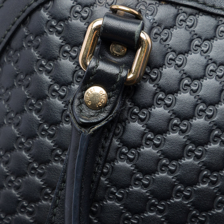 Microguccissima Sac dôme Mini Noir