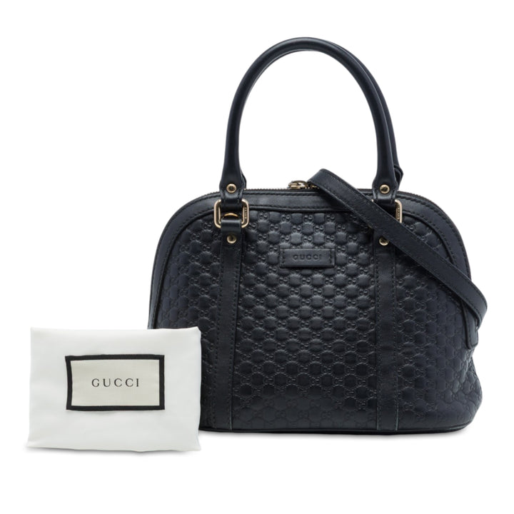 Microguccissima Sac dôme Mini Noir