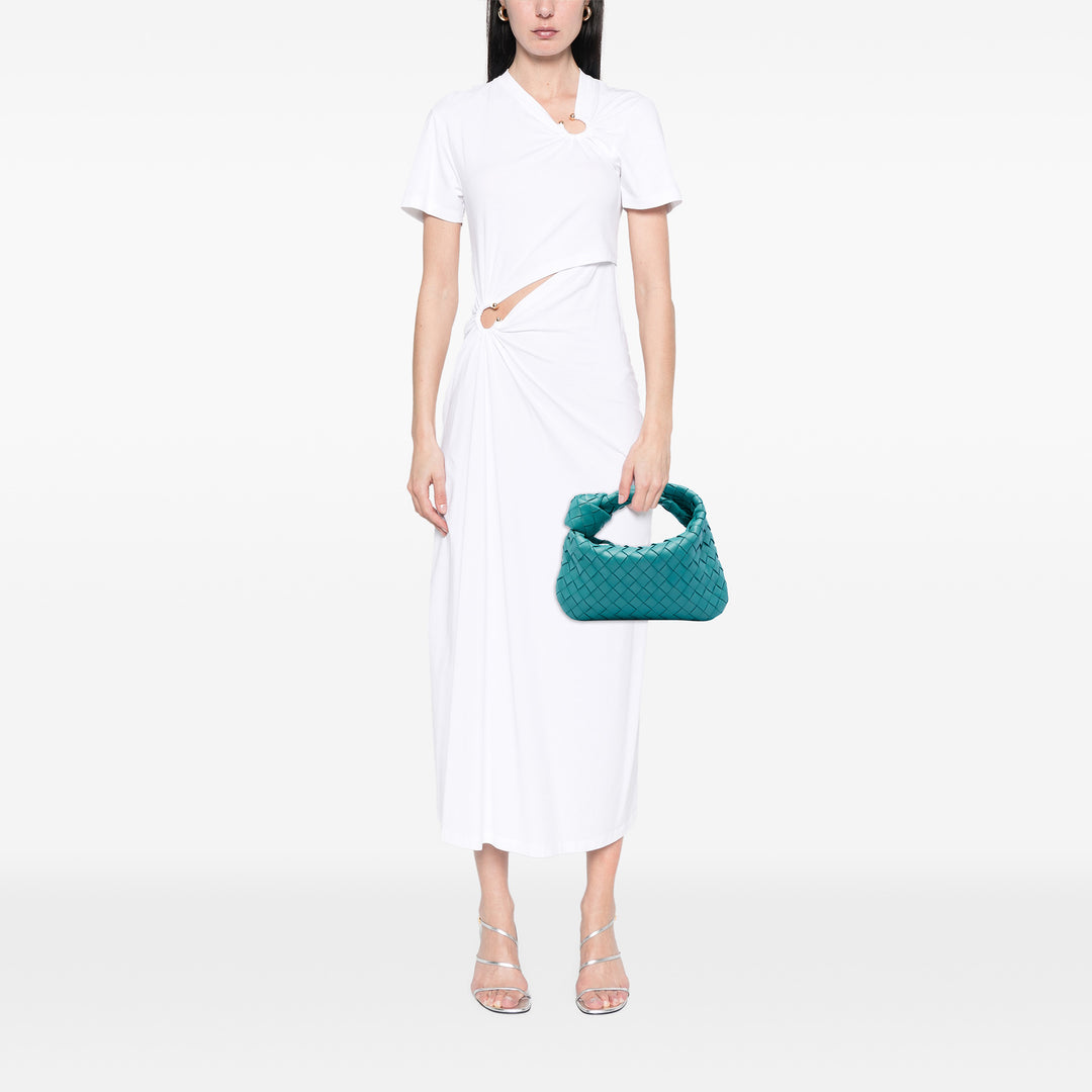 Bottega Veneta Sac porté épaule Intrecciato Jodie nappa Mini Bleu – vue 5 – GABY PARIS