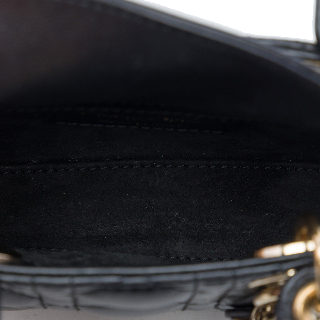Dior Micro Cuir d'agneau Cannage Lady Dior
