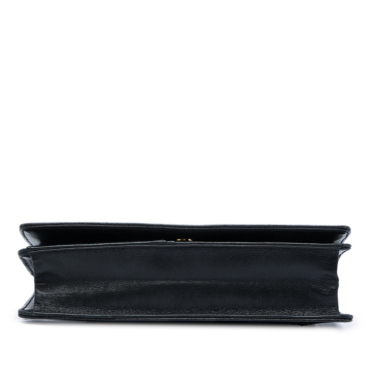 Chanel CC Wallet on Chain Cuir caviar