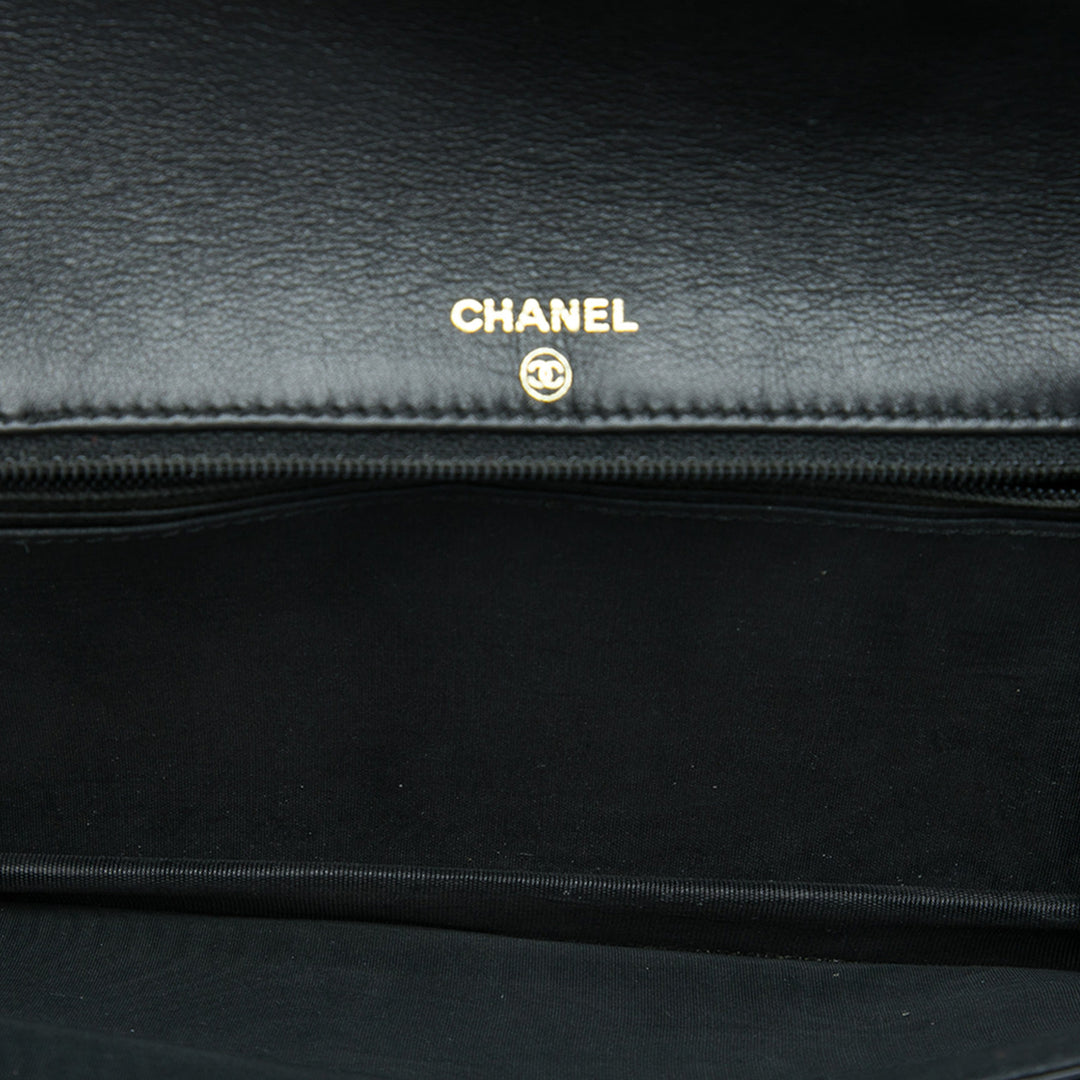 Chanel CC Wallet on Chain Cuir caviar