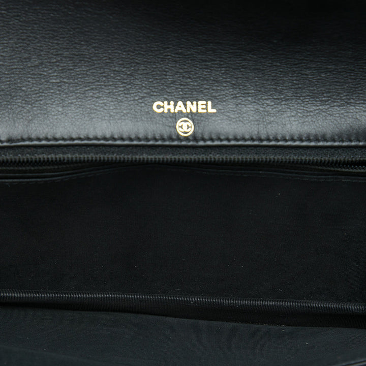 Chanel CC Wallet on Chain Cuir caviar