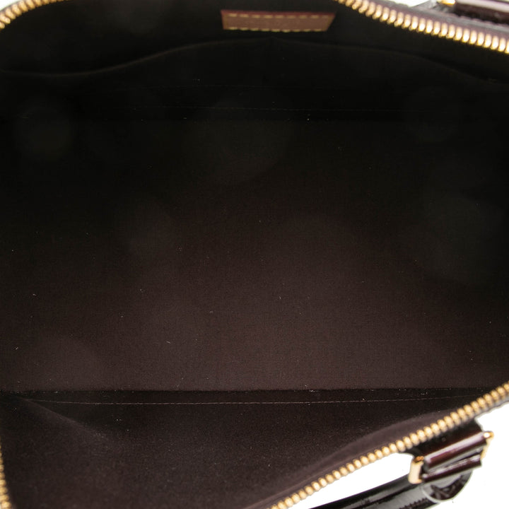 Alma GM Cuir verni Monogram Violet