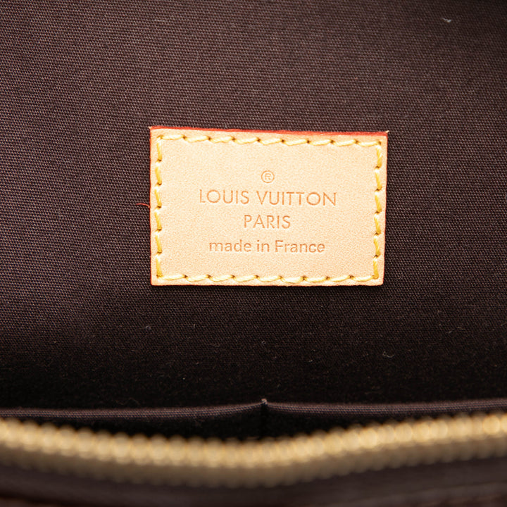Alma GM Cuir verni Monogram Violet