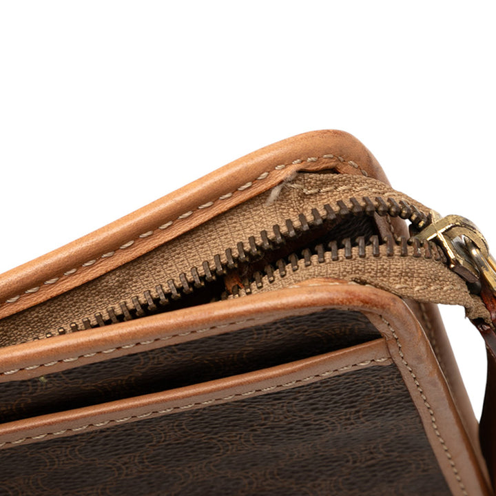 Celine Macadam Coated Toile Pochette