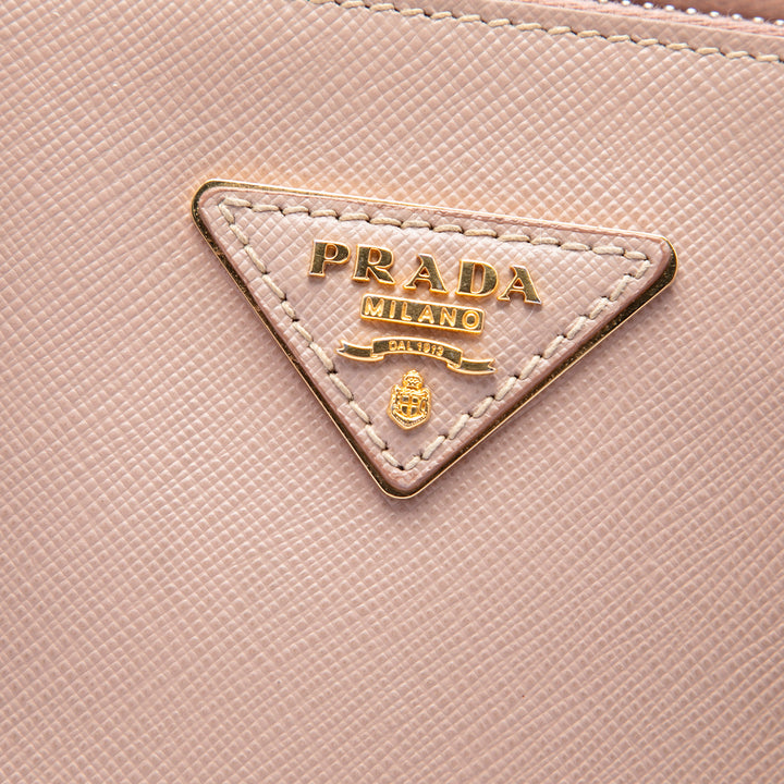 Prada Small Saffiano Lux Galleria Double Zip Sac